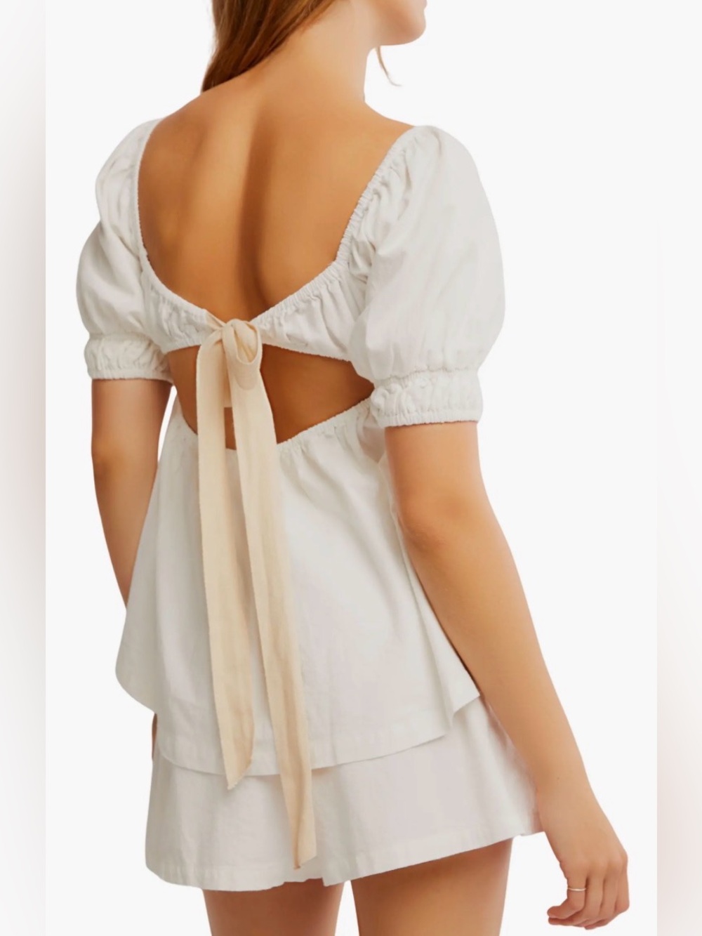 FP X Free-est Donnie Cotton Babydoll Top & Shorts Set in Navy Size XS NWT - Picture 12 of 12